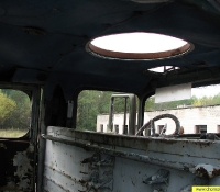 Чернобыль фото: брошенная пожарная машина