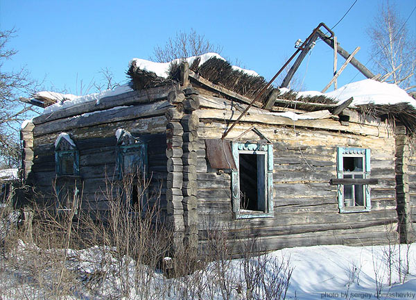 брошенный дом чернобыль