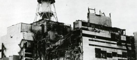 Розміри руйнувань ядерного енергоблоку ЧАЕС в 1986 році
