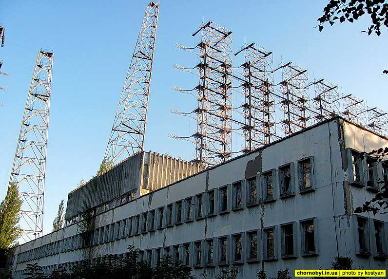 Здания и сооружения Чернобыль-2