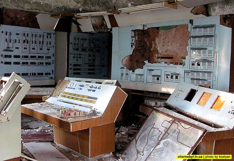 Пульт управления Радаром в Чернобыль-2