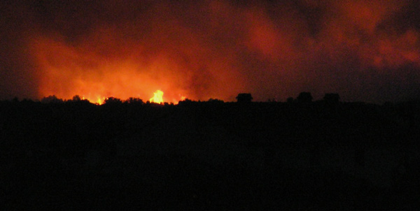 ЧАЭС пожар брошенные села радионуклид