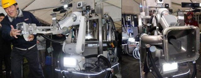 Робот для вакуумной дезактивации АЭС Фукусима -1 представлен компанией Toshiba