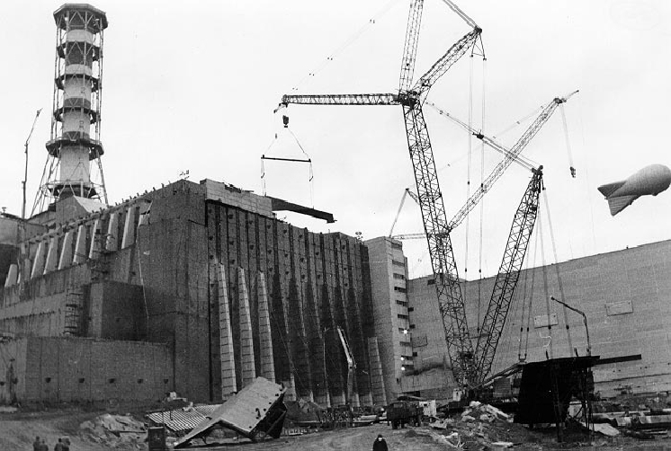 Фото Саркофаг в Чернобыле