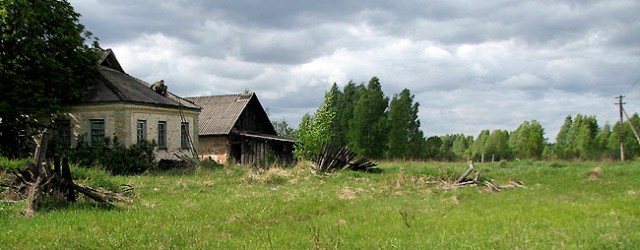 Село Старі Шепеличі в зоні відчуження ЧАЕС