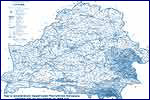 Карта загрязнения территории Республики Беларусь