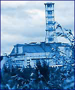Укриття над зруйнованим реактором ЧАЕС