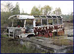 Автобус в городе Чернобыль