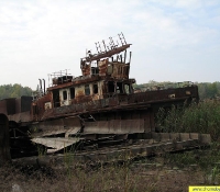 Корабли в городе Чернобыль