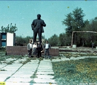 Чернобыль: памятник Ленину