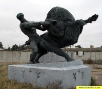 Чернобыль фото: памятник Куповатое
