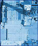 The roof of chernobyl's sarcophagus