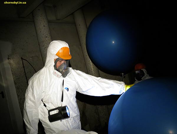 Работа в Чернобыле