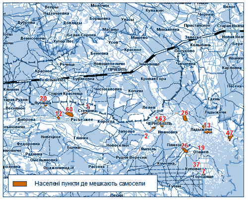 карта самосел