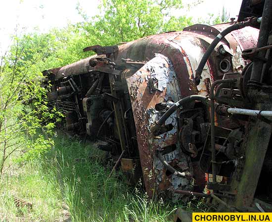 Брошенная техника Янов