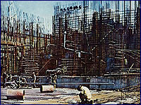 Mounting the protection of the reactor