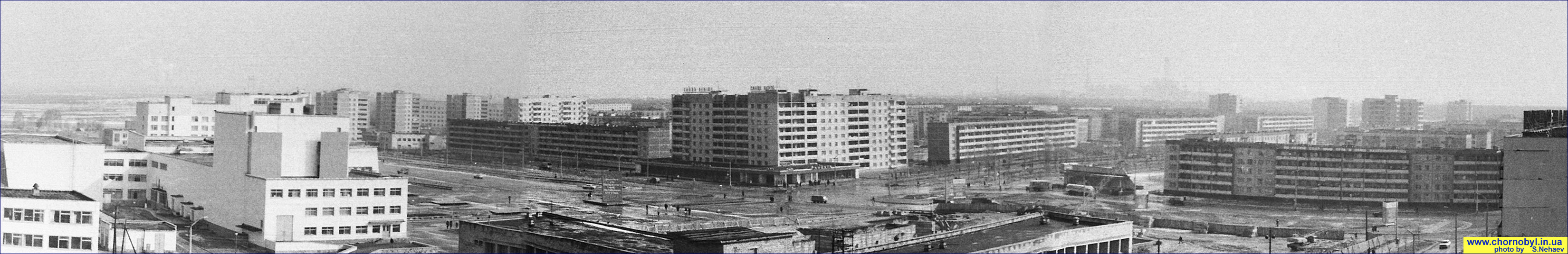 Панорама город Припять