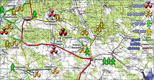 Stalker map of Exclusion Zone