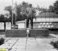 Чернобыль: памятник Ленину