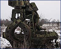Военная спецтехника в Чернобыле
