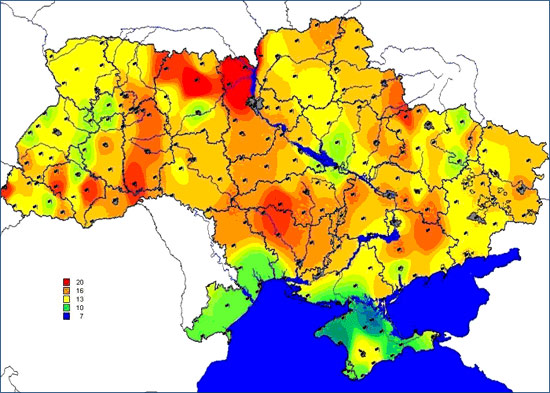 chernobyl map radiation