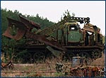Радіоактивна техніка БАТ біля сховища. Фото lost.co.ua
