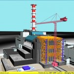 3Д модель Саркофаг и МКУ