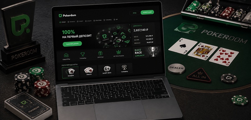 Покер-рум Pokerdom: условия игры и бонусные предложения