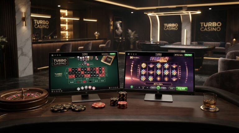 Казино Turbo: специфика и основные разделы платформы