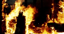 Пожежі в місті Чорнобиль та в лісах зони відчуження