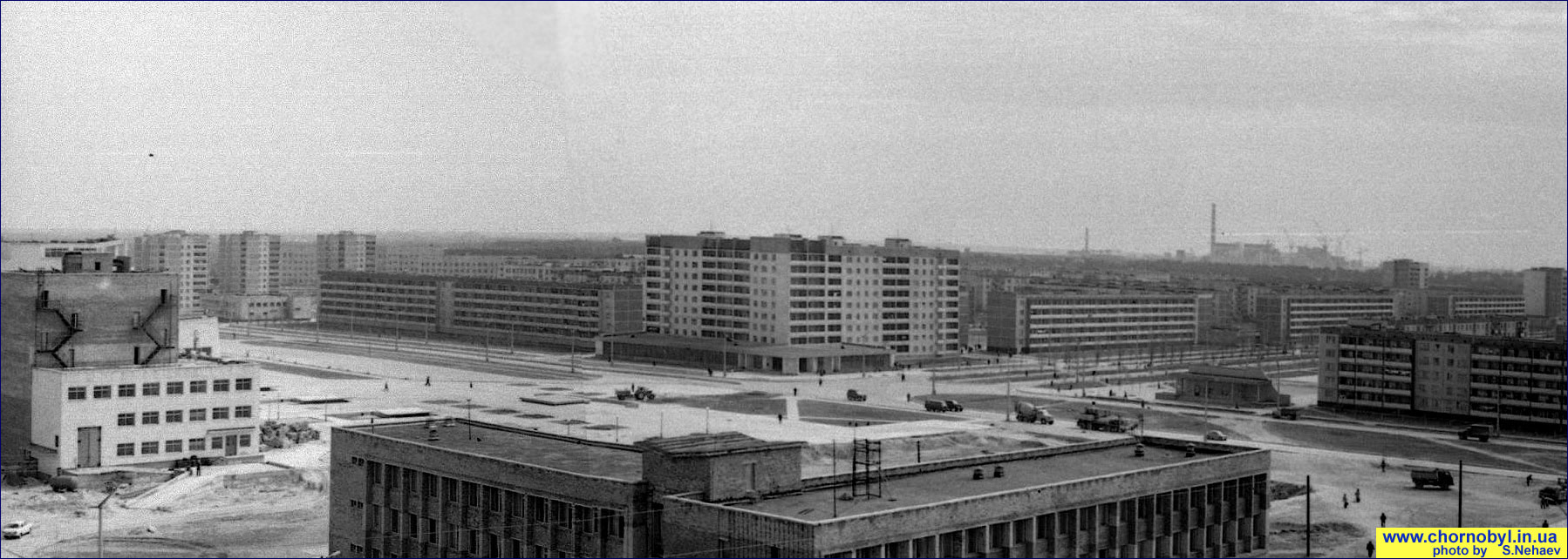 Панорама города Припять