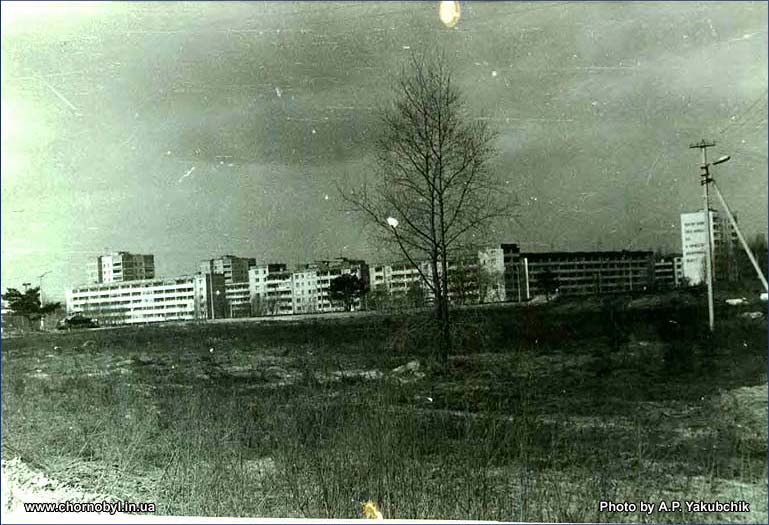 Припять фото: город в 1986 году